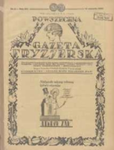 Powszechna Gazeta Fryzjerska : organ Związku Polskich Cechów Fryzjerskich 1930.01.16 R.8 Nr2
