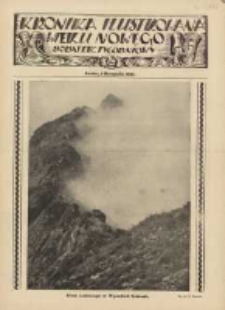 Kronika Ilustrowana: dodatek tygodniowy "Wieku Nowego" 1937.11.07