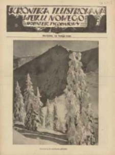 Kronika Ilustrowana: dodatek tygodniowy "Wieku Nowego" 1936.02.23