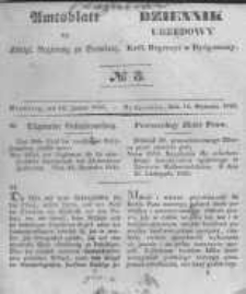 Amtsblatt der K&ouml;niglichen Preussischen Regierung zu Bromberg. 1846.01.16 No.3