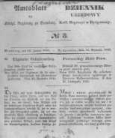 Amtsblatt der Königlichen Preussischen Regierung zu Bromberg. 1846.01.16 No.3
