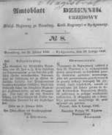 Amtsblatt der K&ouml;niglichen Preussischen Regierung zu Bromberg. 1846.02.20 No.8