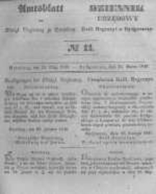 Amtsblatt der K&ouml;niglichen Preussischen Regierung zu Bromberg. 1846.03.13 No.11