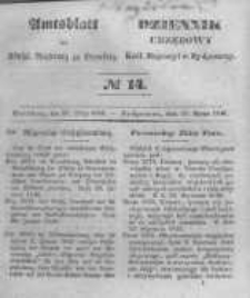 Amtsblatt der Königlichen Preussischen Regierung zu Bromberg. 1846.03.27 No.14