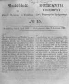 Amtsblatt der Königlichen Preussischen Regierung zu Bromberg. 1846.04.03 No.15