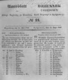 Amtsblatt der Königlichen Preussischen Regierung zu Bromberg. 1846.05.15 No.21
