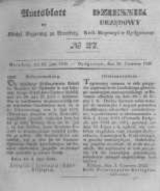 Amtsblatt der K&ouml;niglichen Preussischen Regierung zu Bromberg. 1846.06.26 No.27