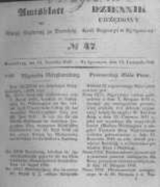 Amtsblatt der K&ouml;niglichen Preussischen Regierung zu Bromberg. 1846.11.13 No.47