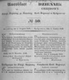 Amtsblatt der Königlichen Preussischen Regierung zu Bromberg. 1846.12.04 No.50