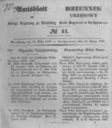 Amtsblatt der Königlichen Preussischen Regierung zu Bromberg. 1847.03.12 No.11