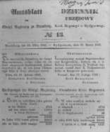 Amtsblatt der K&ouml;niglichen Preussischen Regierung zu Bromberg. 1847.03.26 No.13