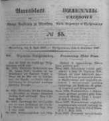 Amtsblatt der Königlichen Preussischen Regierung zu Bromberg. 1847.04.09 No.15