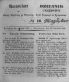 Amtsblatt der Königlichen Preussischen Regierung zu Bromberg. 1847.04.16 No.16