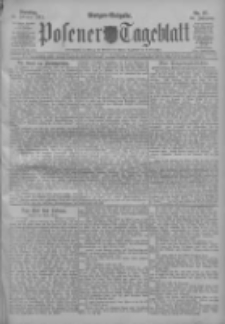 Posener Tageblatt 1911.02.21 Jg.50 Nr87