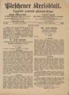 Pleschener Kreisblatt.Tygodnik Powiatu Pleszewskiego: zugleich: Amtliches Publications-Blatt der Königl. Amtsgerichte Pleschen und Jarotschin: zarazem: Urzędowy tygodnik Król. sądów okręgowych Pleszewa i Jarocina 1887.10.08 Jg.35 Nr81