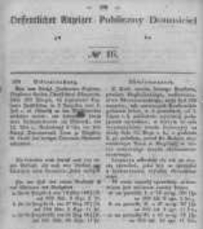 Oeffentlicher Anzeiger zum Amtsblatt No.16 der Königl. Preuss. Regierung zu Bromberg. 1847