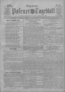Posener Tageblatt 1911.01.27 Jg.50 Nr46