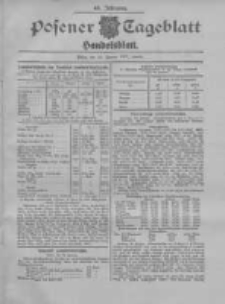Posener Tageblatt. Handelsblatt 1907.01.24 Jg.46