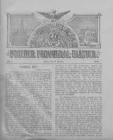 Posener Provinzial-Bl&auml;tter 1907.01.06 Nr1