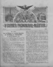Posener Provinzial-Bl&auml;tter 1907.01.20 Nr3
