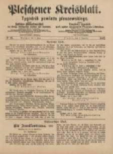 Pleschener Kreisblatt.Tygodnik Powiatu Pleszewskiego: zugleich: Amtliches Publications-Blatt der Königl. Amtsgerichte Pleschen und Jarotschin: zarazem: Urzędowy tygodnik Król. sądów okręgowych Pleszewa i Jarocina 1887.06.04 Jg.35 Nr45