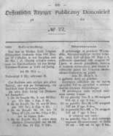 Oeffentlicher Anzeiger zum Amtsblatt No.22 der Königl. Preuss. Regierung zu Bromberg. 1846