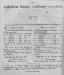 Oeffentlicher Anzeiger zum Amtsblatt No.31 der Königl. Preuss. Regierung zu Bromberg. 1846