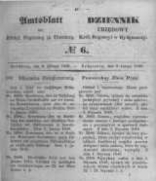 Amtsblatt der Königlichen Preussischen Regierung zu Bromberg. 1849.02.09 No.6