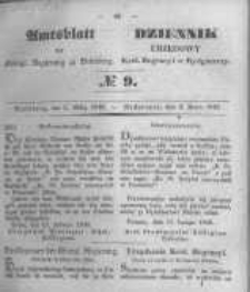 Amtsblatt der Königlichen Preussischen Regierung zu Bromberg. 1849.03.02 No.9