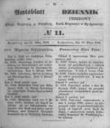 Amtsblatt der Königlichen Preussischen Regierung zu Bromberg. 1849.03.16 No.11