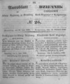 Amtsblatt der Königlichen Preussischen Regierung zu Bromberg. 1849.06.22 No.25