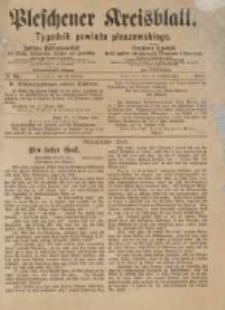 Pleschener Kreisblatt.Tygodnik Powiatu Pleszewskiego: zugleich: Amtliches Publications-Blatt der Königl. Amtsgerichte Pleschen und Jarotschin: zarazem: Urzędowy tygodnik Król. sądów okręgowych Pleszewa i Jarocina 1887.10.26 Jg.35 Nr86