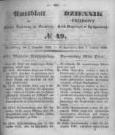Amtsblatt der Königlichen Preussischen Regierung zu Bromberg. 1849.12.07 No.49