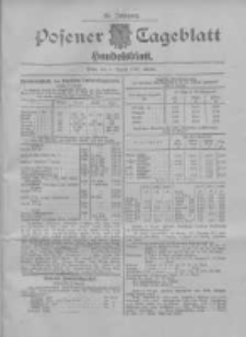 Posener Tageblatt. Handelsblatt 1907.08.09 Jg.46