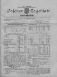 Posener Tageblatt. Handelsblatt 1907.08.23 Jg.46