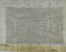 Bulla nominacyjna na kanonika poznańskiego dla Karola Behma