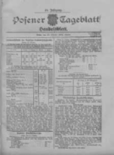 Posener Tageblatt. Handelsblatt 1907.10.29 Jg.46