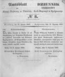 Amtsblatt der Königlichen Preussischen Regierung zu Bromberg. 1850.01.18 No.3