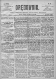 Orędownik: pismo poświęcone sprawom politycznym i spółecznym 1901.01.20 R.31 Nr17