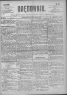 Orędownik: pismo poświęcone sprawom politycznym i spółecznym 1901.01.30 R.31 Nr25
