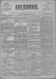 Orędownik: pismo poświęcone sprawom politycznym i spółecznym 1901.03.03 R.31 Nr52