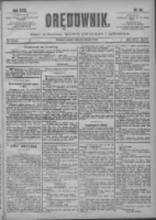 Orędownik: pismo poświęcone sprawom politycznym i spółecznym 1901.03.22 R.31 Nr68
