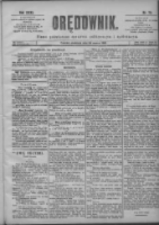 Orędownik: pismo poświęcone sprawom politycznym i spółecznym 1901.03.24 R.31 Nr70