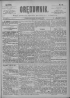 Orędownik: pismo poświęcone sprawom politycznym i spółecznym 1901.04.13 R.31 Nr85