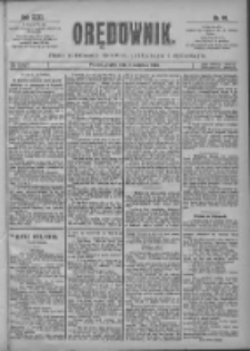 Orędownik: pismo poświęcone sprawom politycznym i spółecznym 1901.04.19 R.31 Nr90