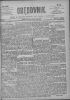 Orędownik: pismo poświęcone sprawom politycznym i spółecznym 1901.05.19 R.31 Nr114