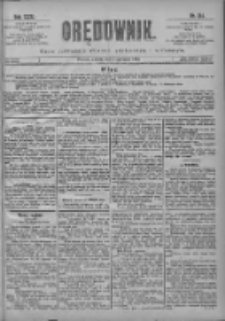 Orędownik: pismo poświęcone sprawom politycznym i spółecznym 1901.06.01 R.31 Nr124