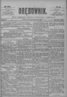 Orędownik: pismo poświęcone sprawom politycznym i spółecznym 1901.06.26 R.31 Nr144