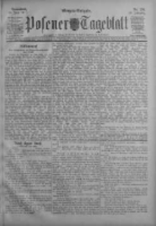 Posener Tageblatt 1911.06.24 Jg.50 Nr291