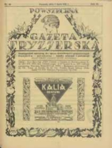 Powszechna Gazeta Fryzjerska : organ Związku Polskich Cechów Fryzjerskich 1928.07.01 R.6 Nr13